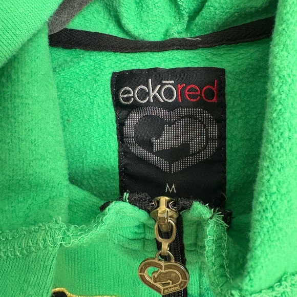 Ecko Unlimited Green Women’s Hoodie - Picture 8 of 14
